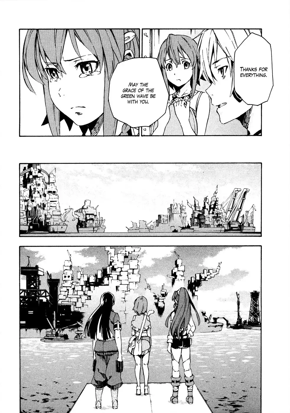 Suisei no Gargantia Chapter 8 39